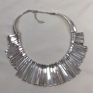St. Thomas modern bib necklace